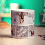 Christmas Collage Mug with 7 Photos