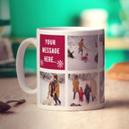 Christmas Collage Mug with 7 Photos