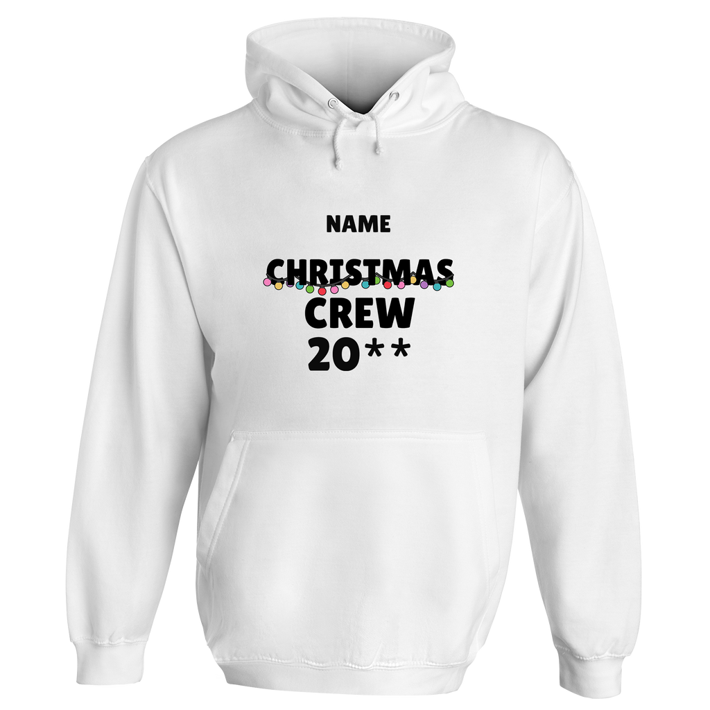 Christmas Crew Personalised Hoodie