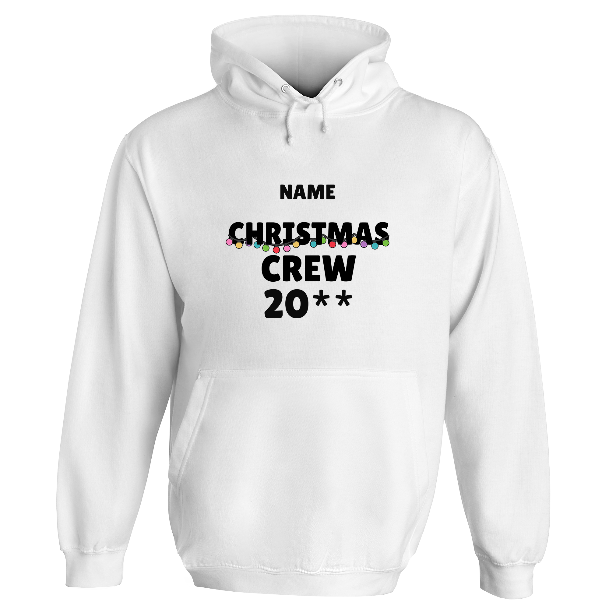 Christmas Crew Personalised Hoodie