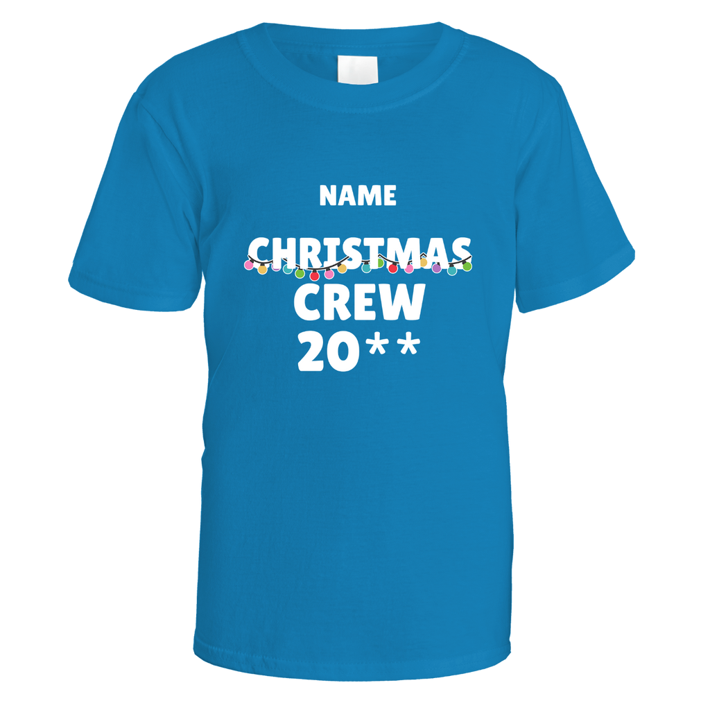 Christmas Crew Personalised T-Shirt