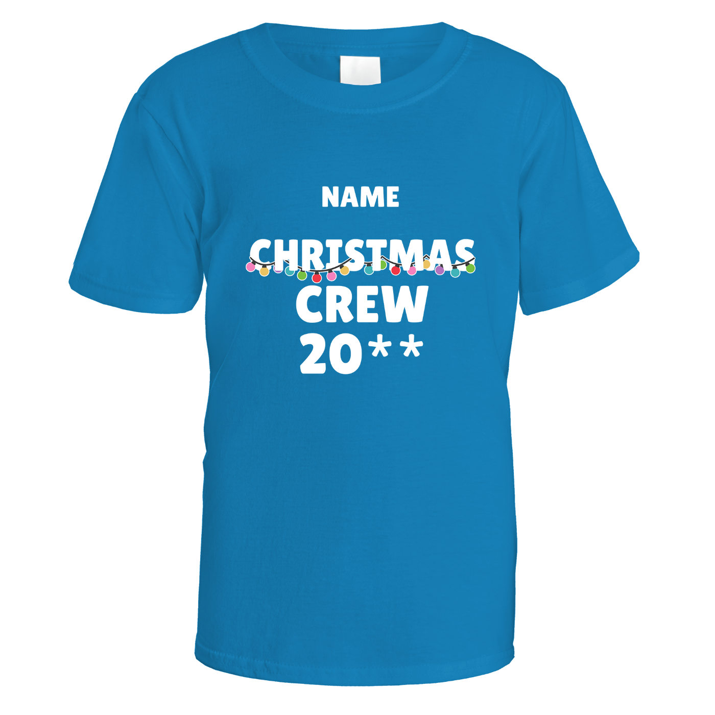 Christmas Crew Personalised T-Shirt