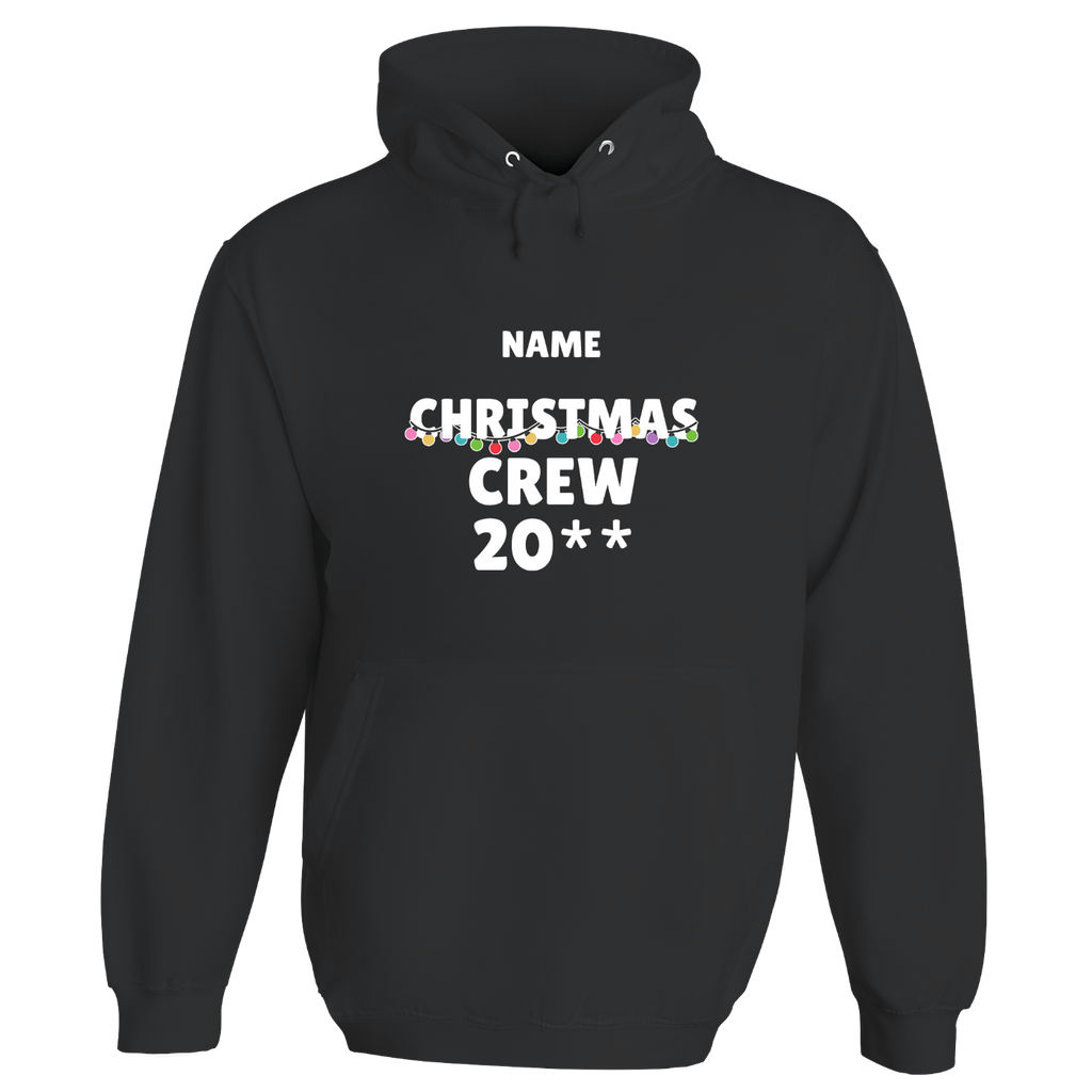 Christmas Crew Personalised Hoodie