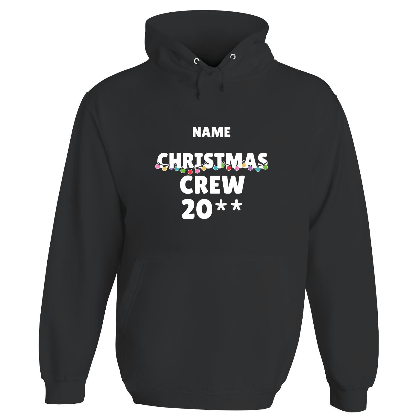 Christmas Crew Personalised Hoodie