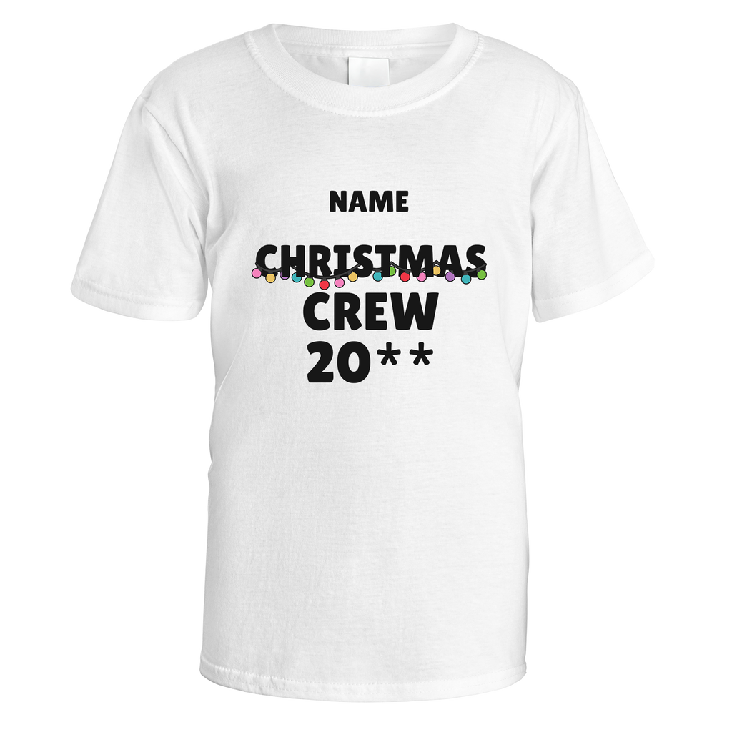 Christmas Crew Personalised T-Shirt
