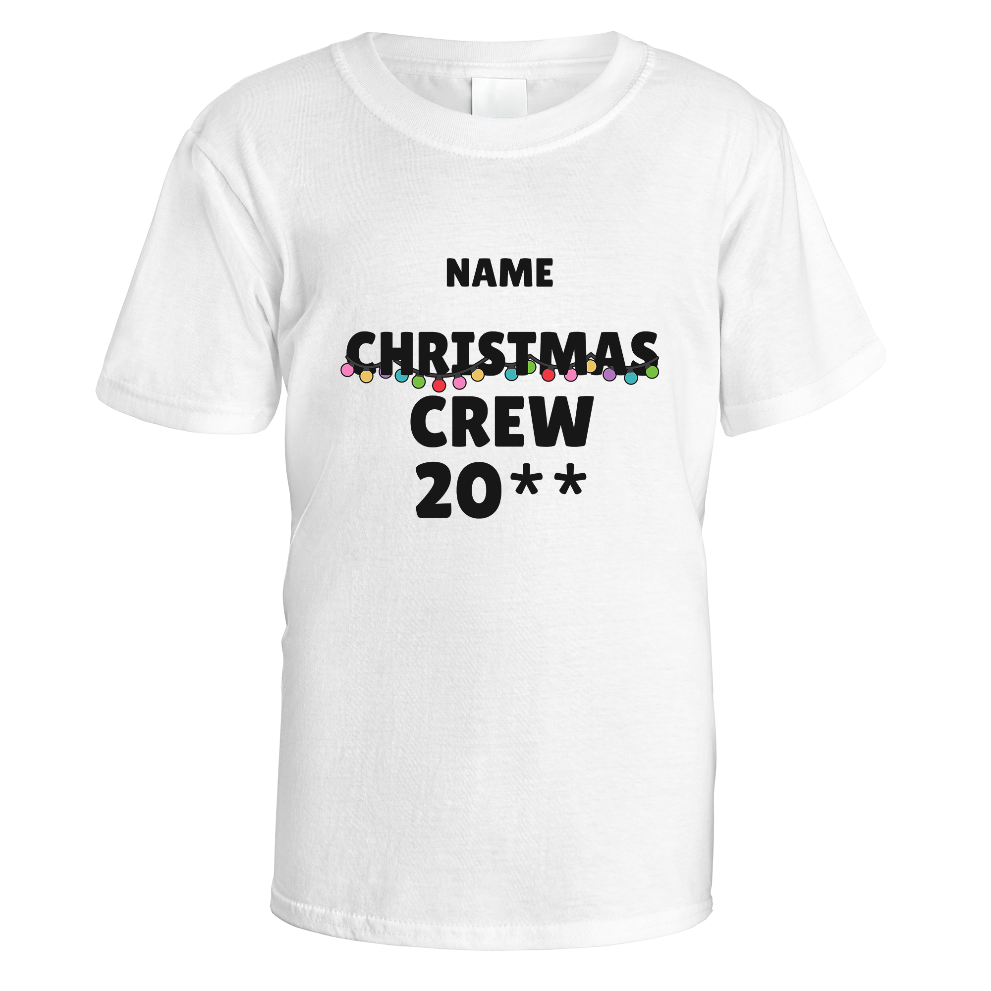 Christmas Crew Personalised T-Shirt