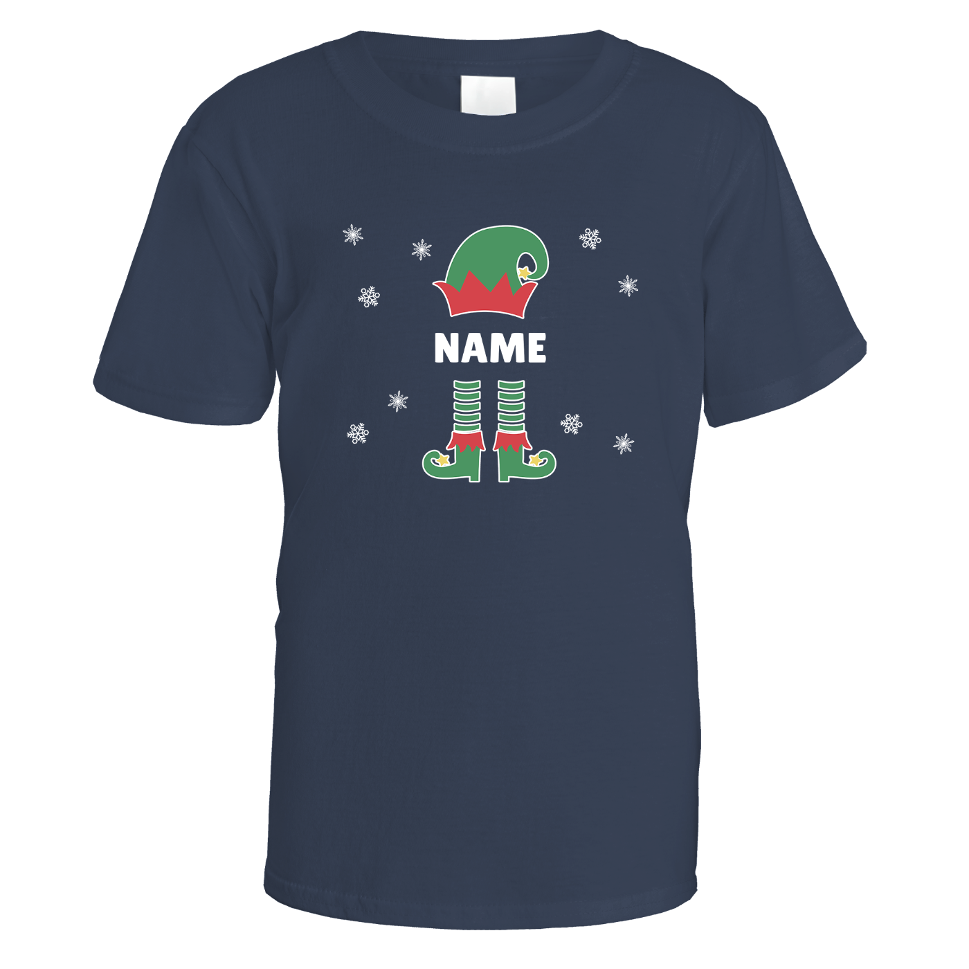 Christmas Elf Name Personalised T-Shirt
