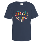 Christmas Icons Heart T-Shirt