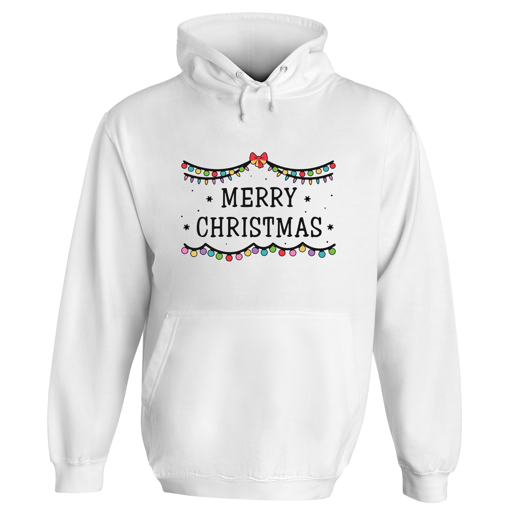 Merry Christmas Festive Lights Hoodie