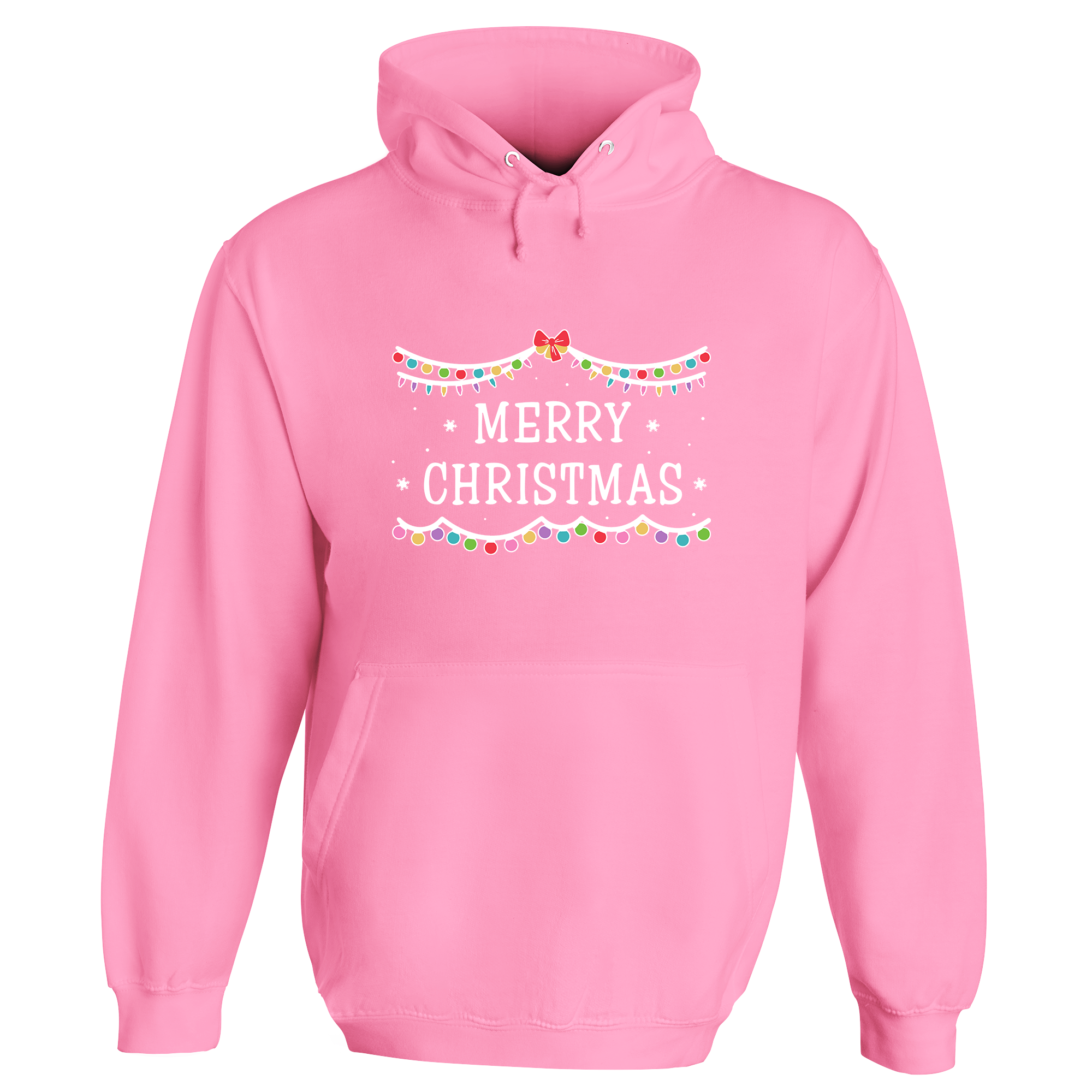 Merry Christmas Festive Lights Hoodie