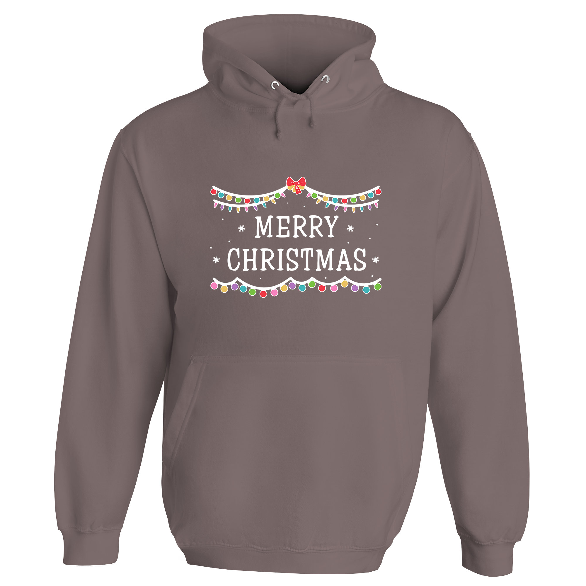 Merry Christmas Festive Lights Hoodie