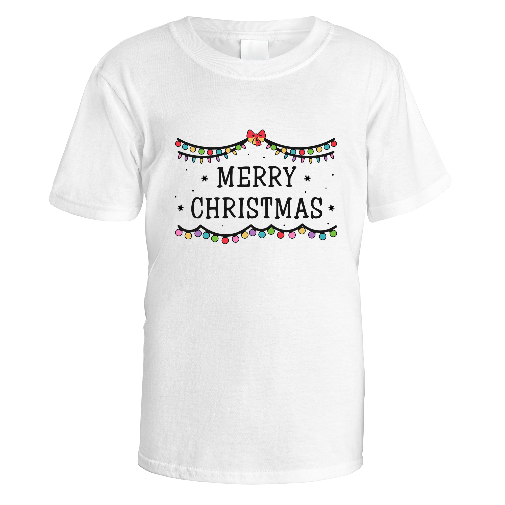 Merry Christmas Festive Lights T-Shirt