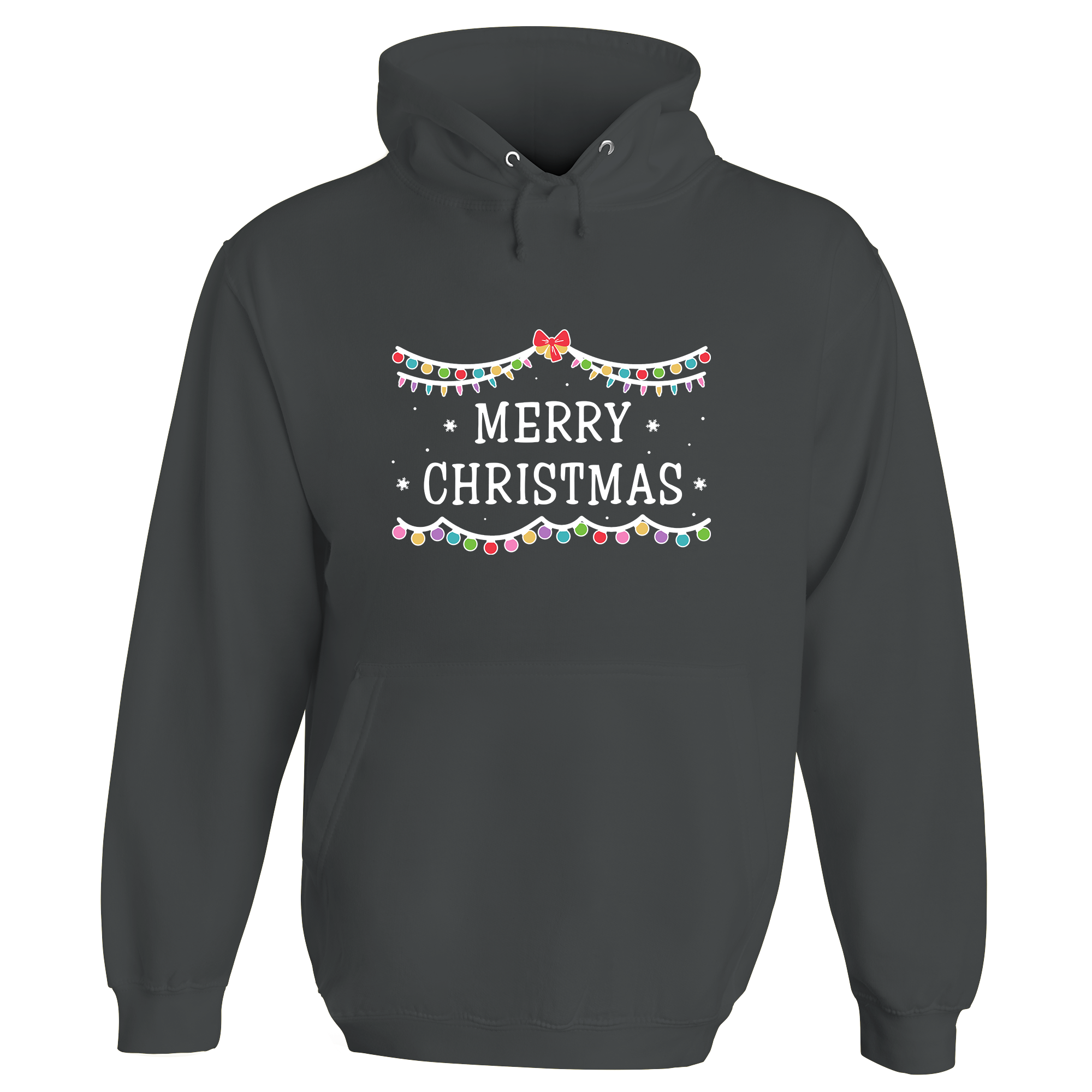 Merry Christmas Festive Lights Hoodie