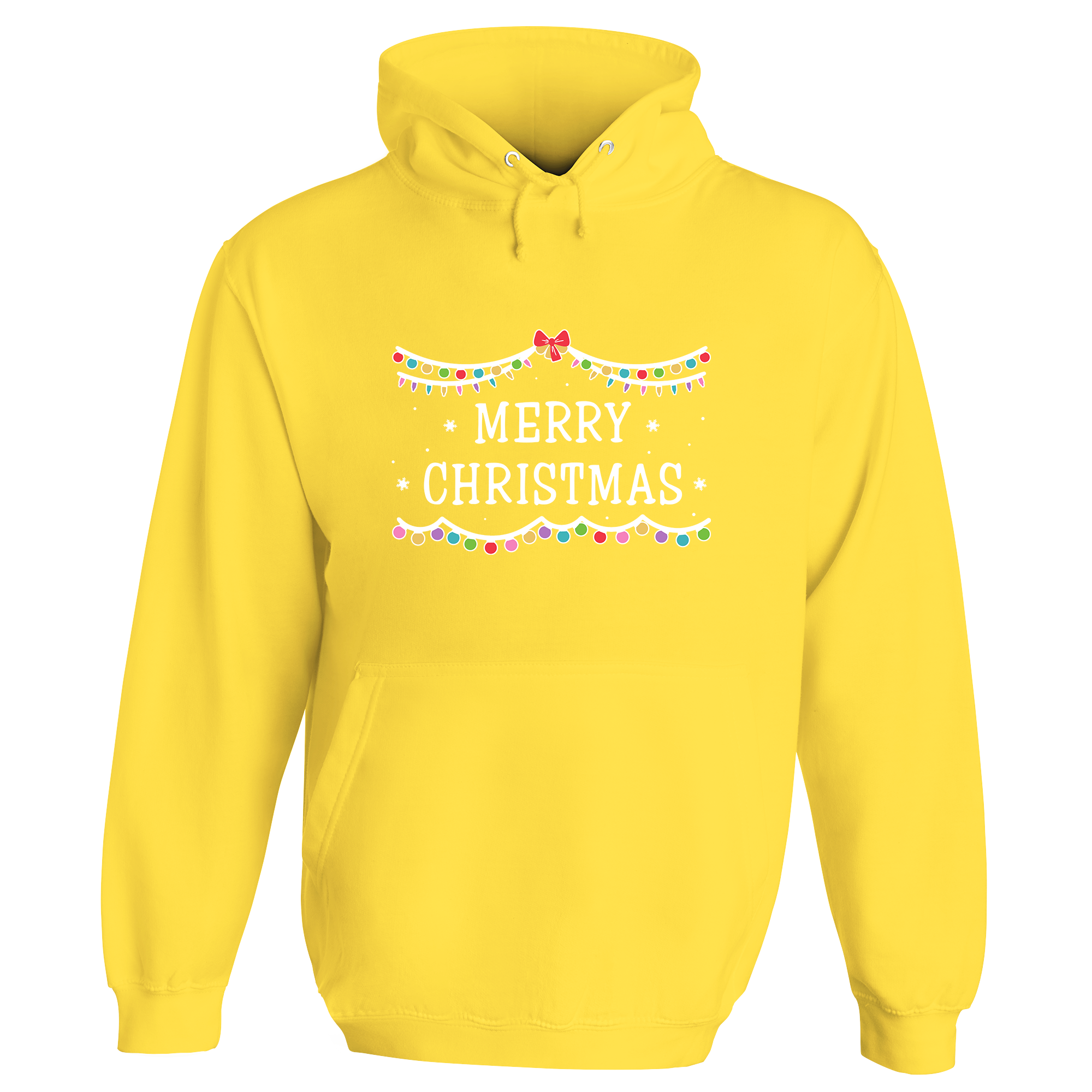 Merry Christmas Festive Lights Hoodie