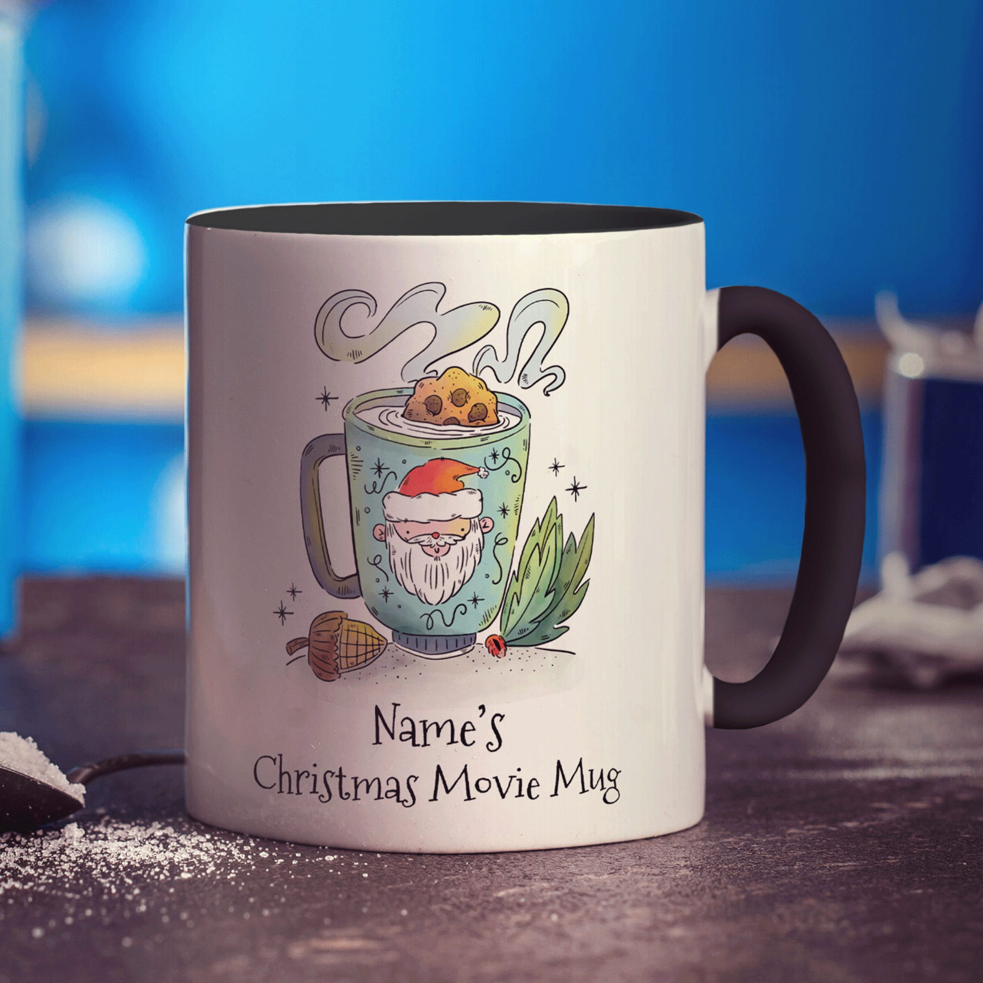 Christmas Movie Mug - Add Any Name