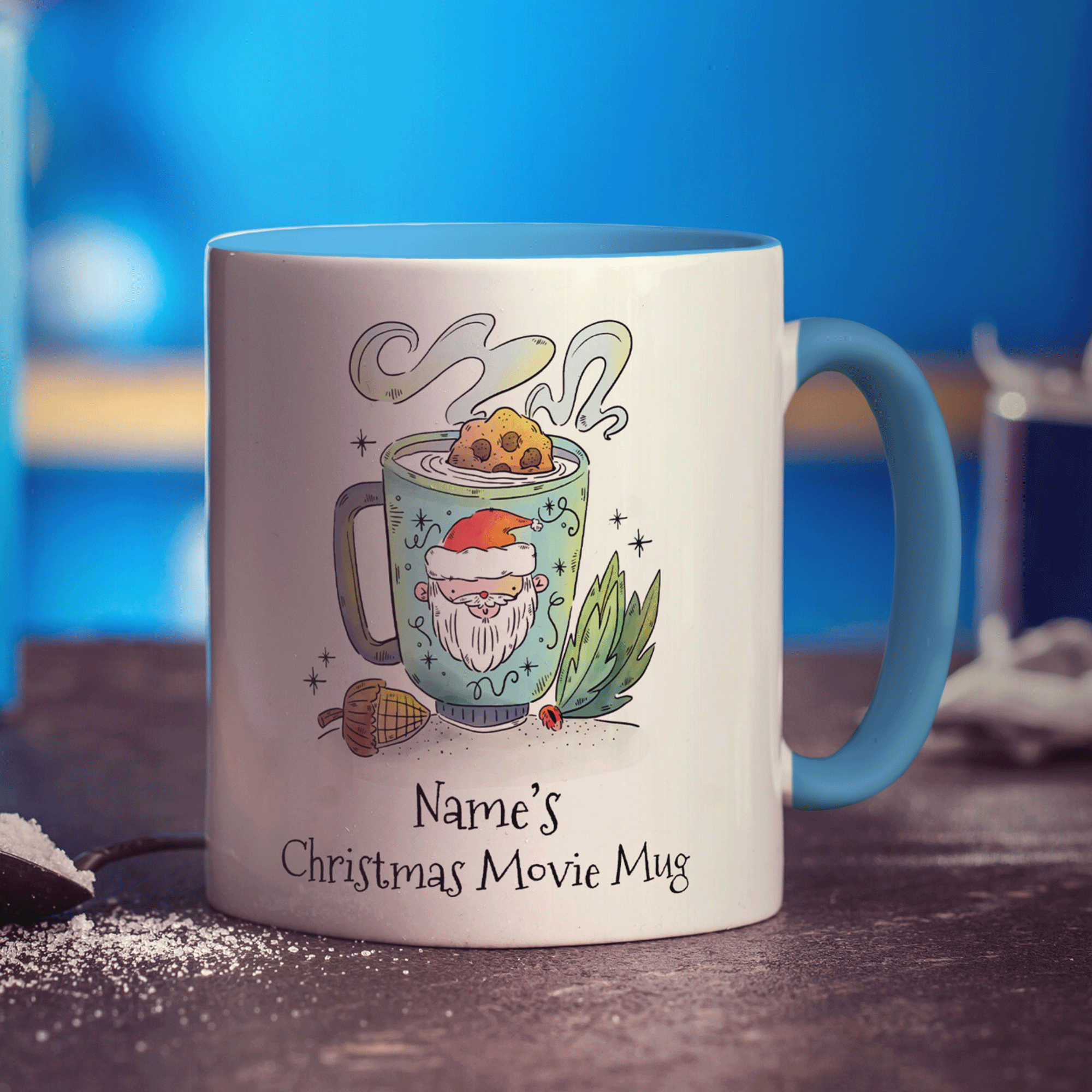 Christmas Movie Mug - Add Any Name