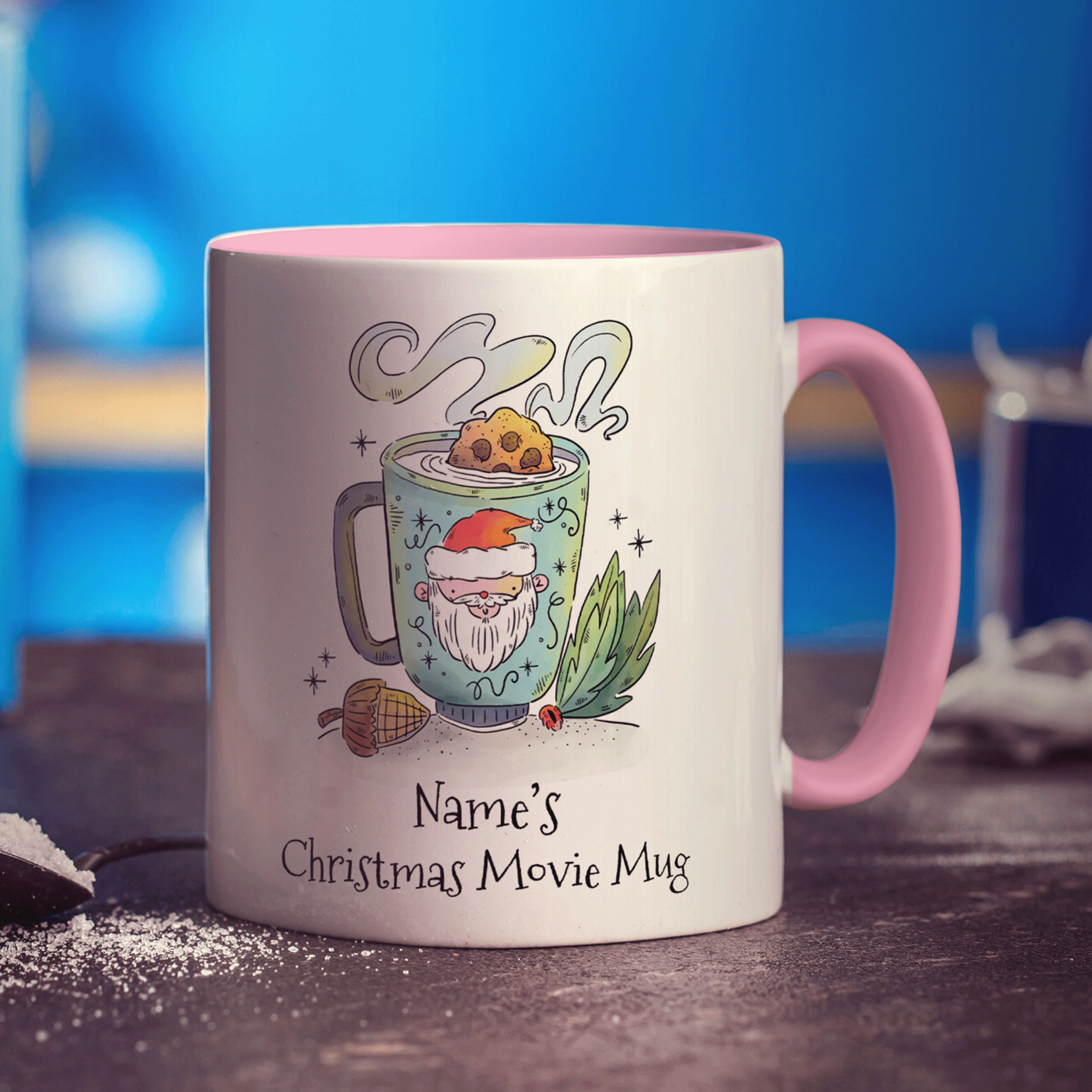 Christmas Movie Mug - Add Any Name