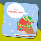 Christmas Robin Message Mug