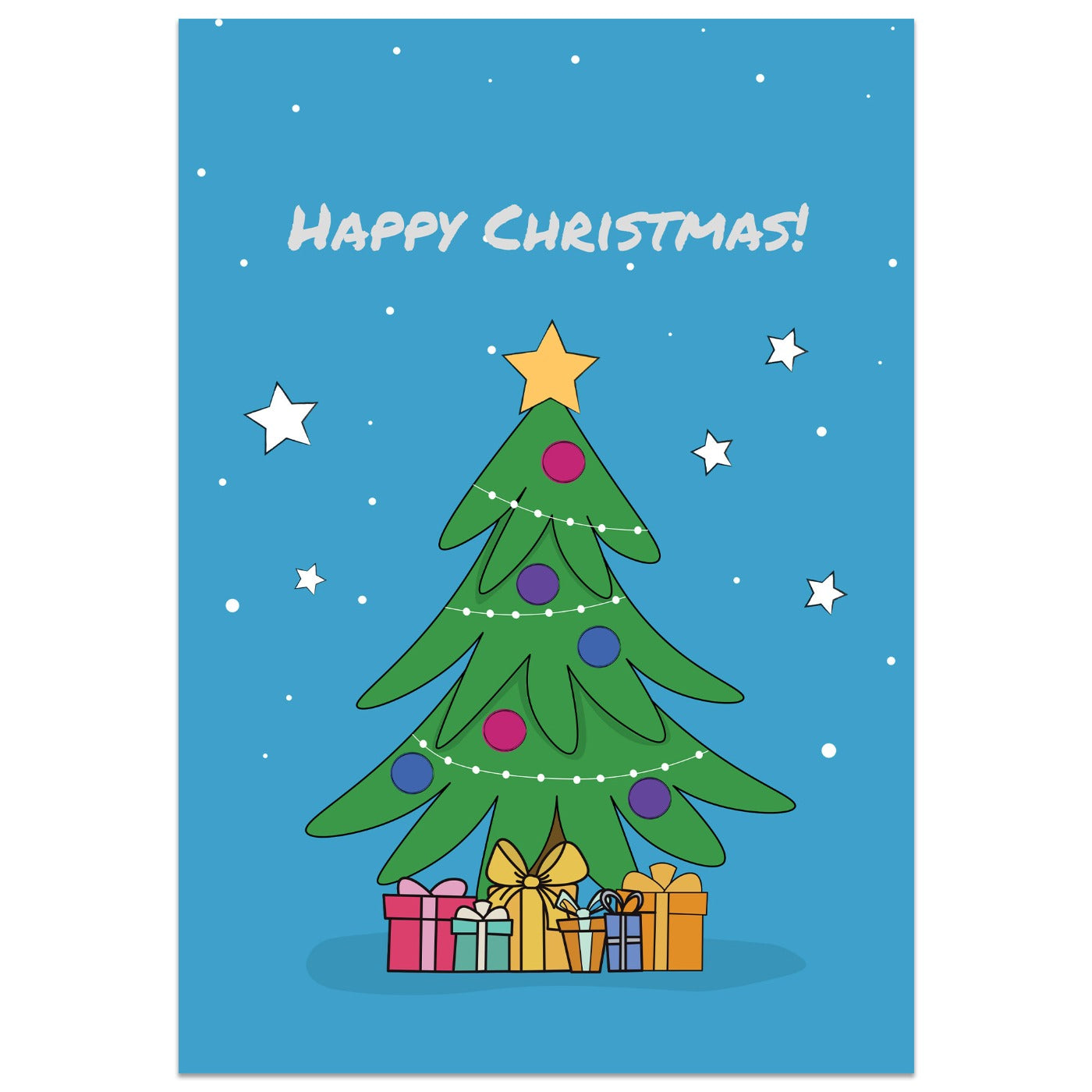 Christmas Tree Card
