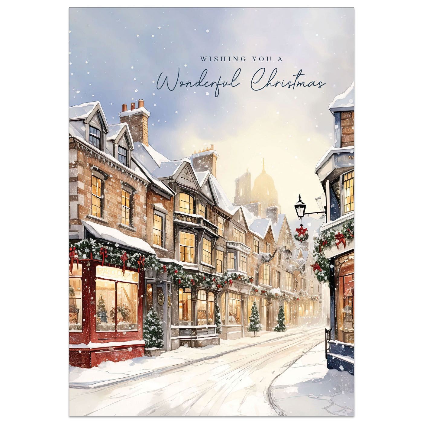 Christmas Village Card