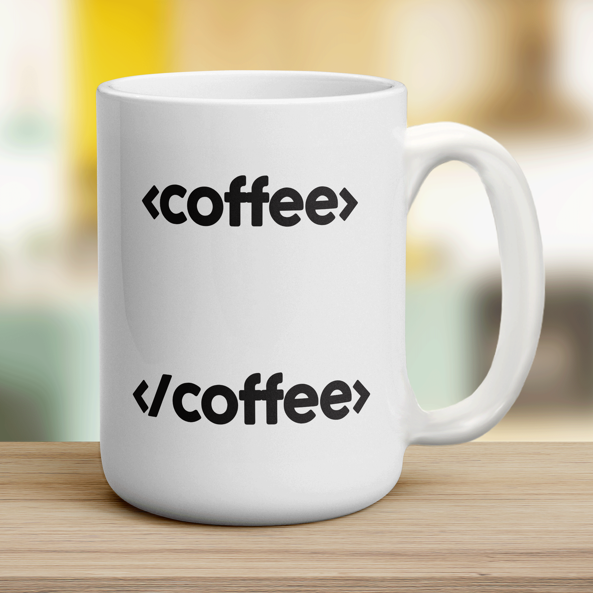 Coffee HTML Mug