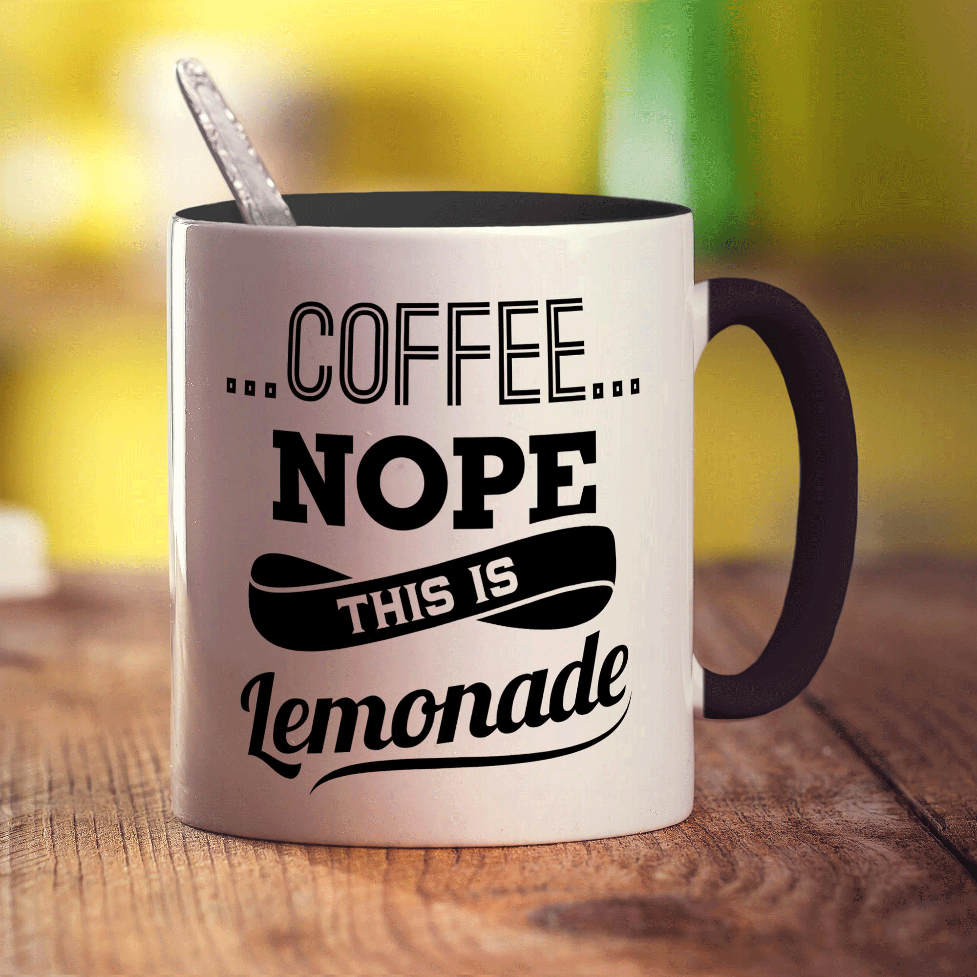 Coffee Nope This is Lemonade Mug