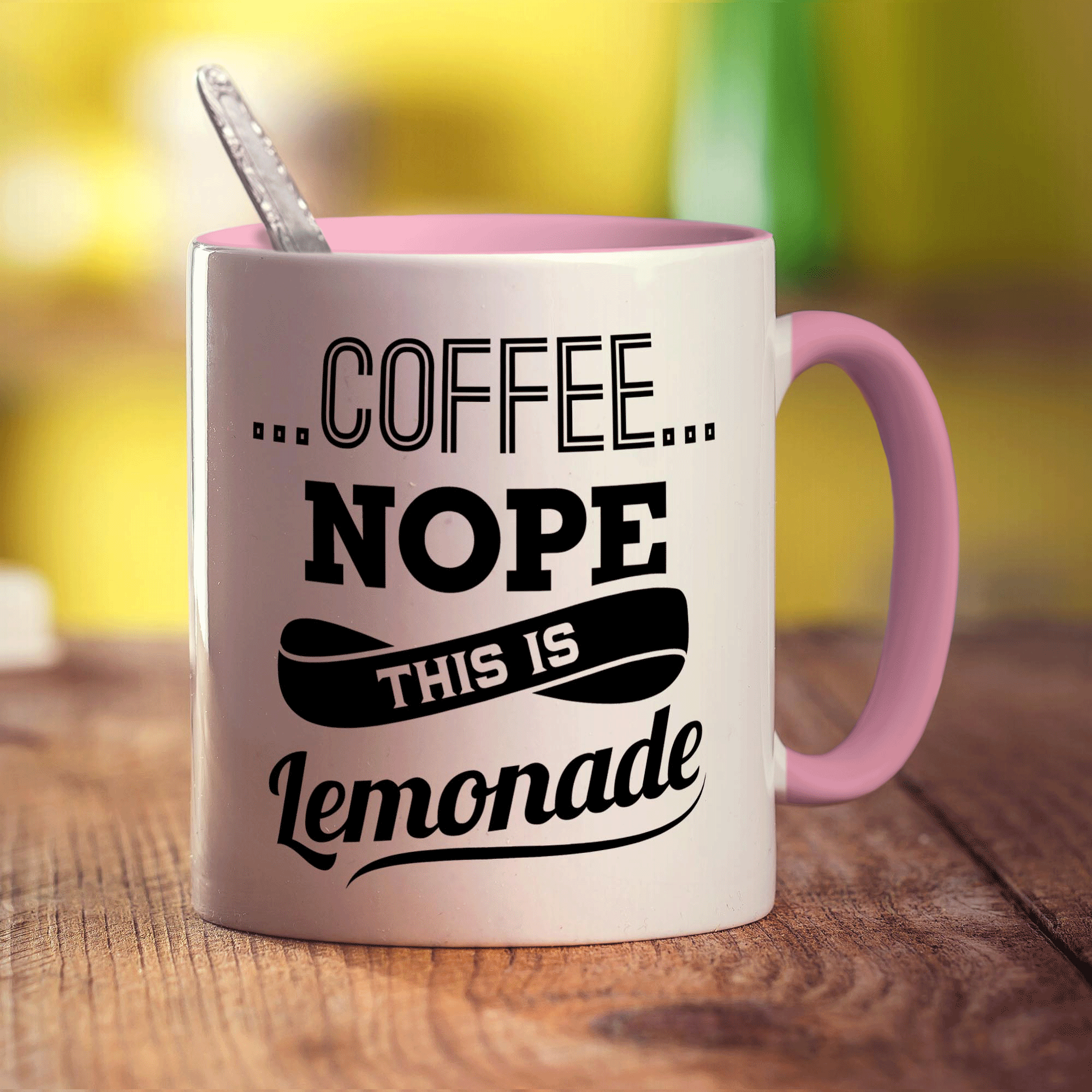 Coffee Nope This is Lemonade Mug