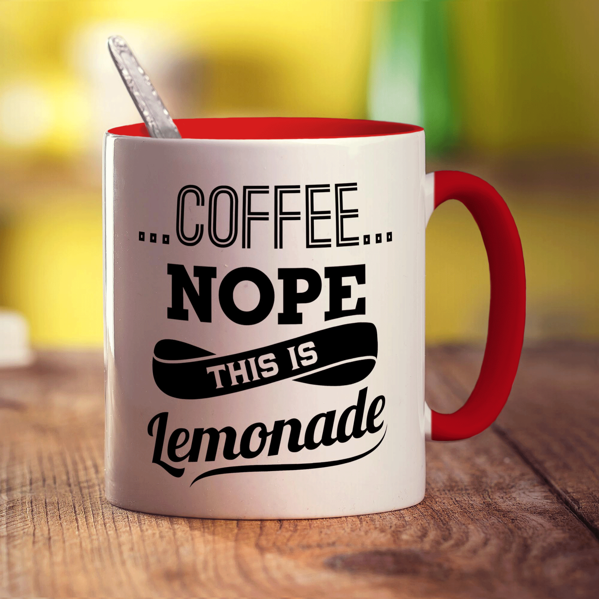 Coffee Nope This is Lemonade Mug