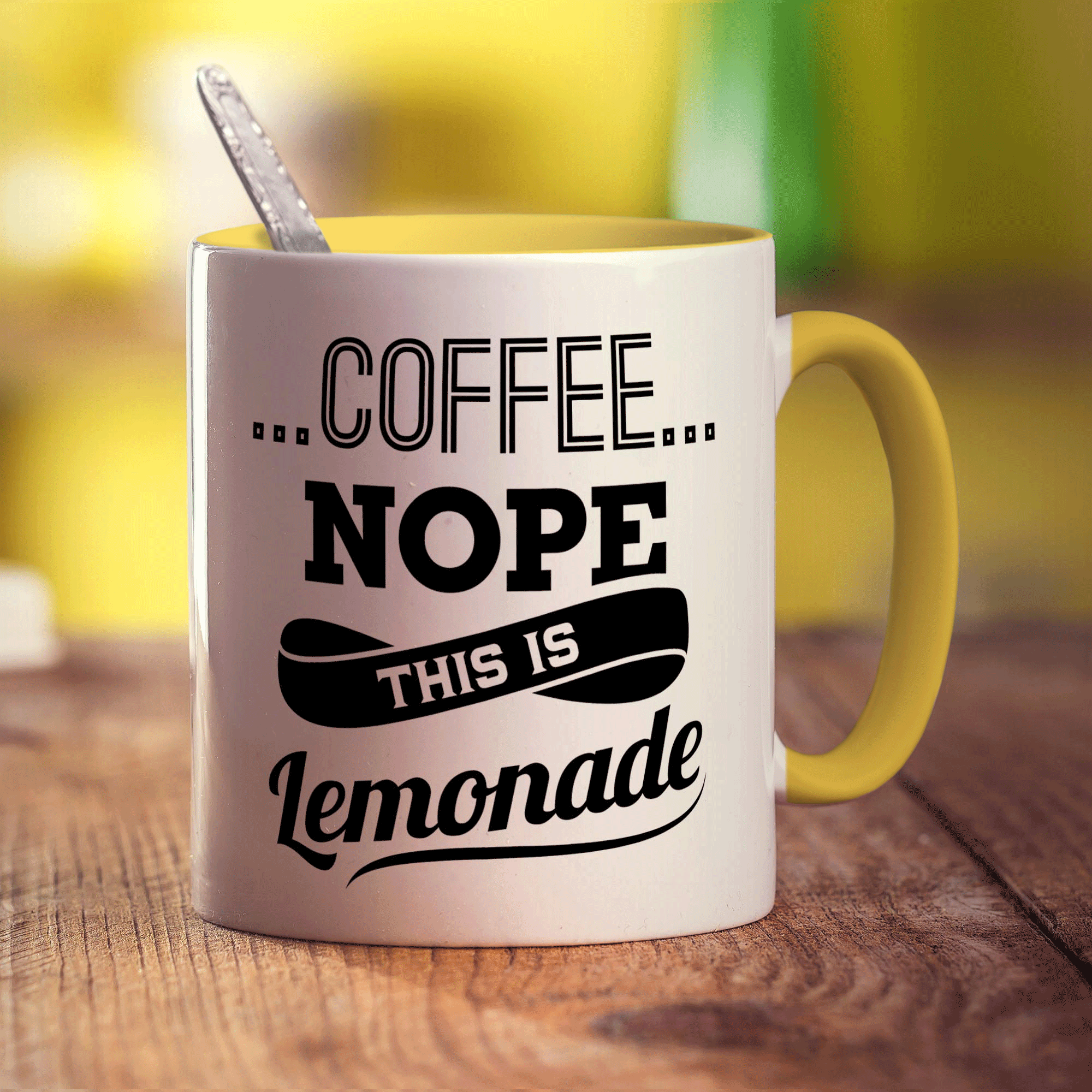 Coffee Nope This is Lemonade Mug