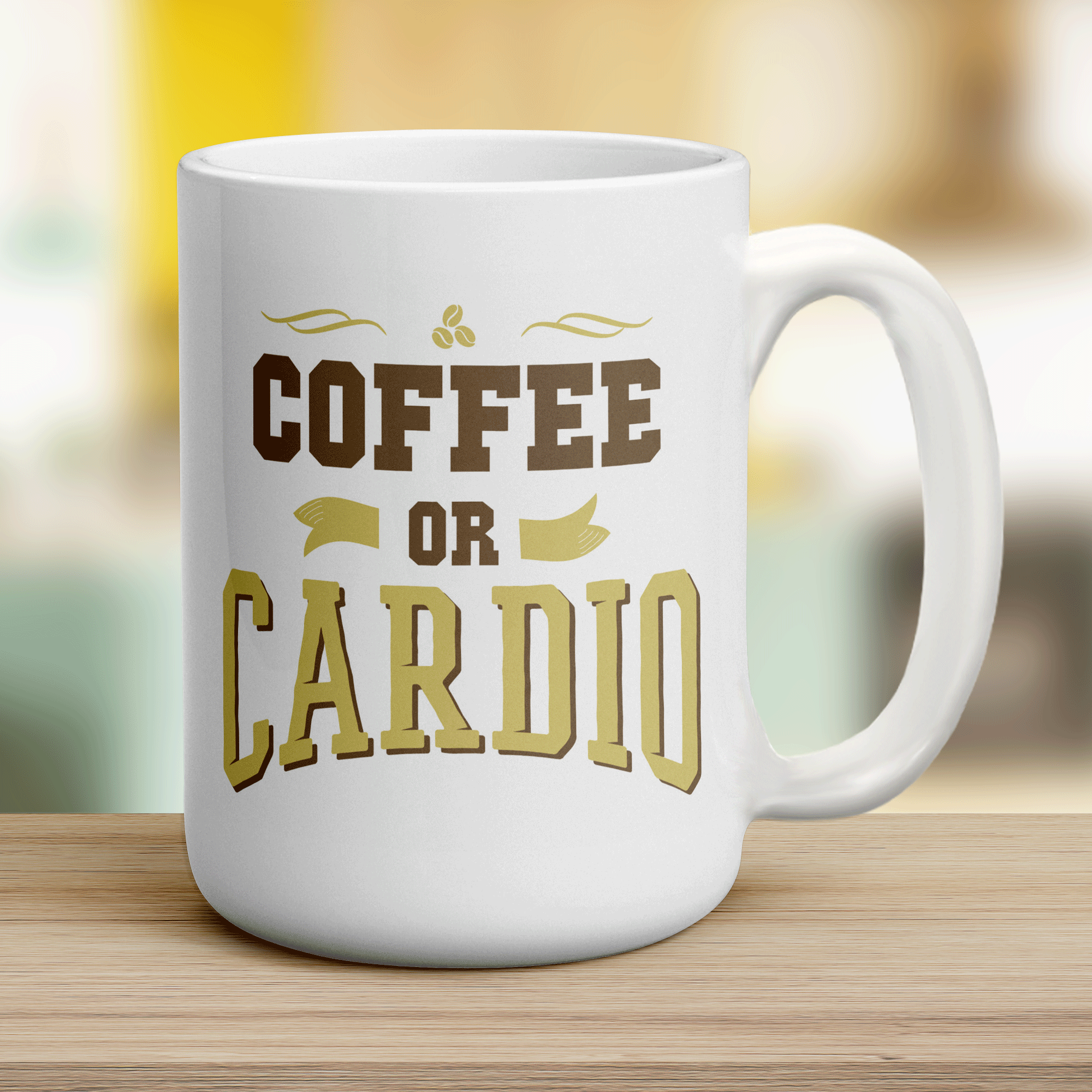 Coffee or Cardio Mug