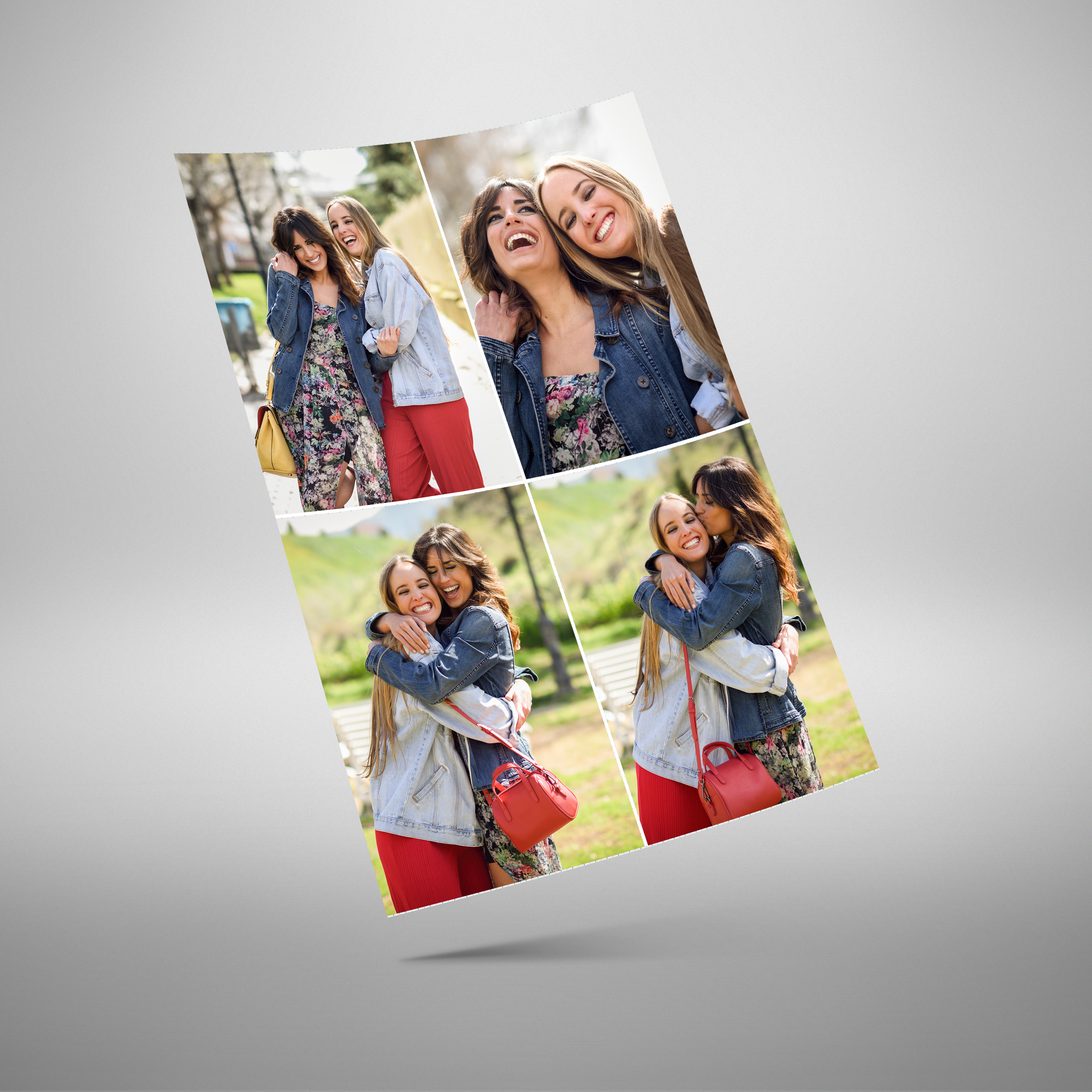 Photo Collage Poster Print