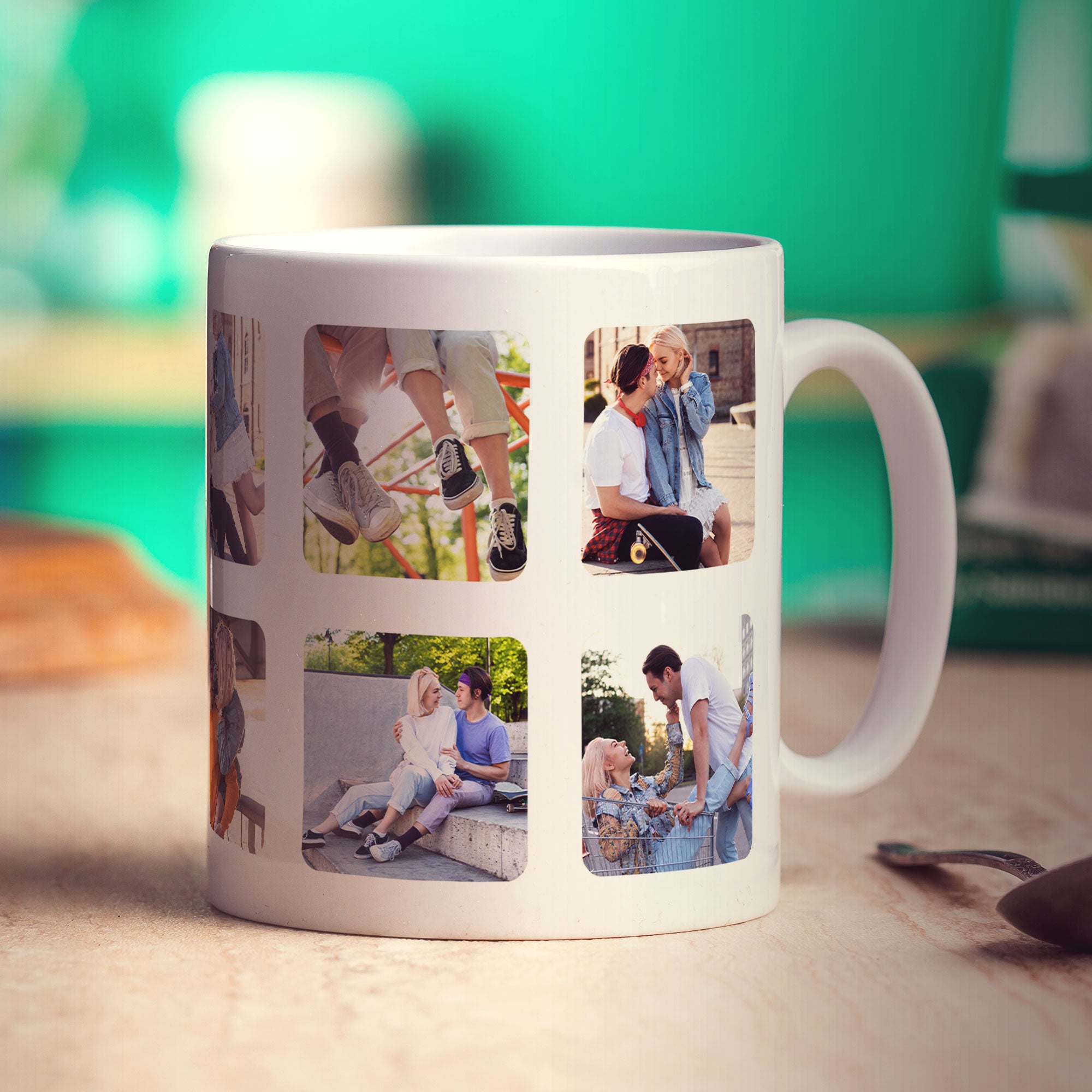 Collage Mug with 10 Photos