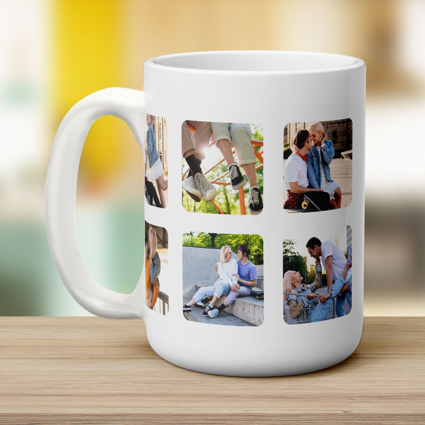 Collage Mug with 10 Photos