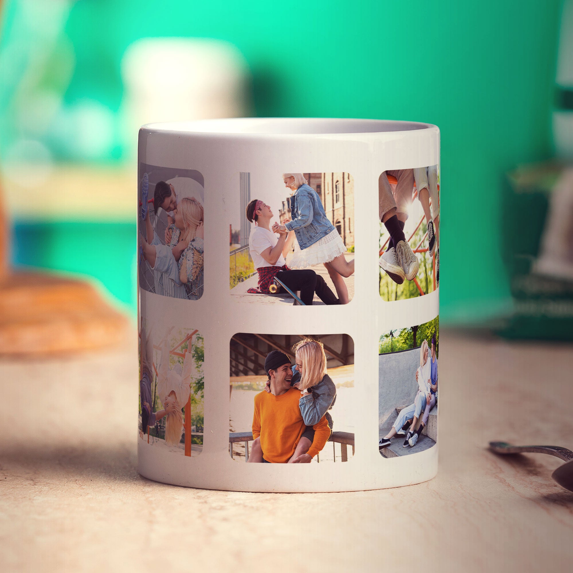 Collage Mug with 10 Photos
