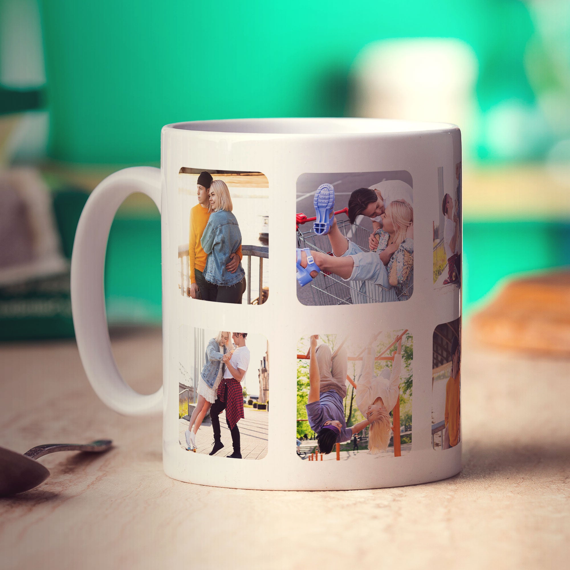 Collage Mug with 10 Photos