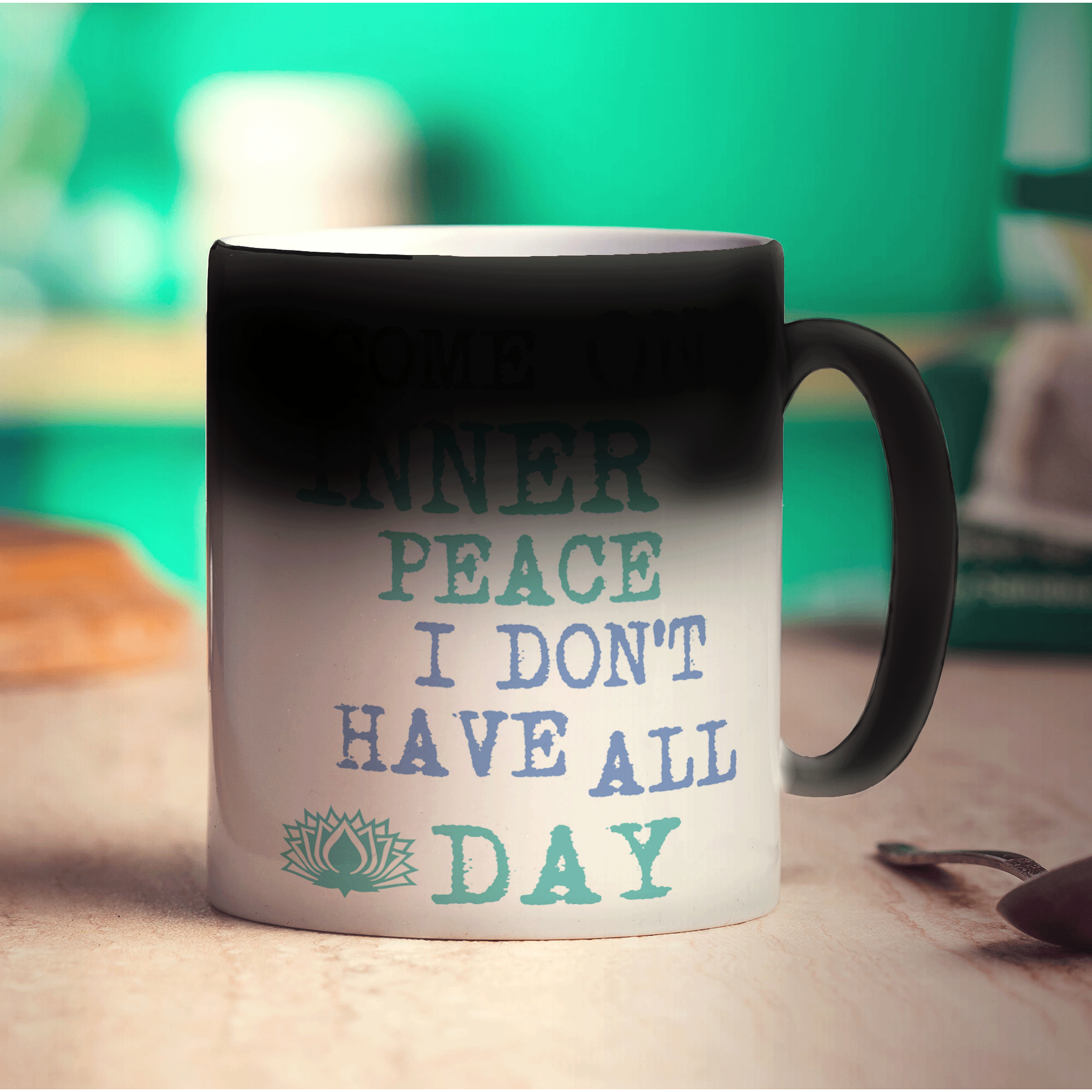 Come On Inner Peace I Don't Have All Day Mug - Standard 330ml (11oz) / Magic Mug
