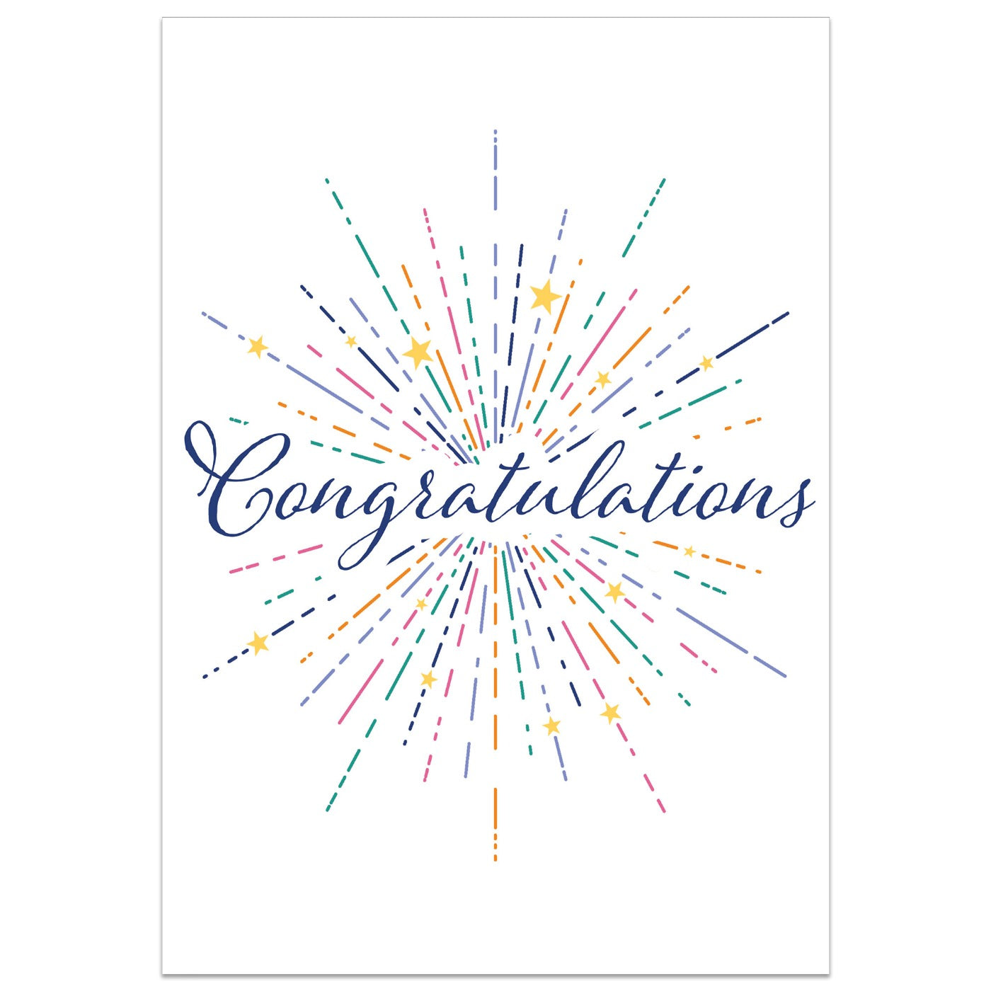 Starry Congratulations Card