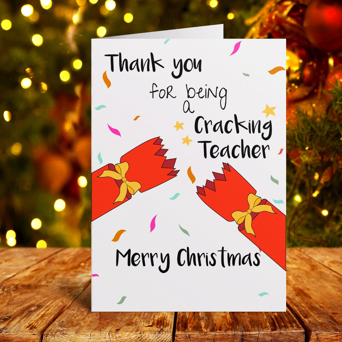 Cracking Teacher Card