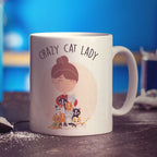 Crazy Cat Lady Mug - Standard 330ml (11oz) / White