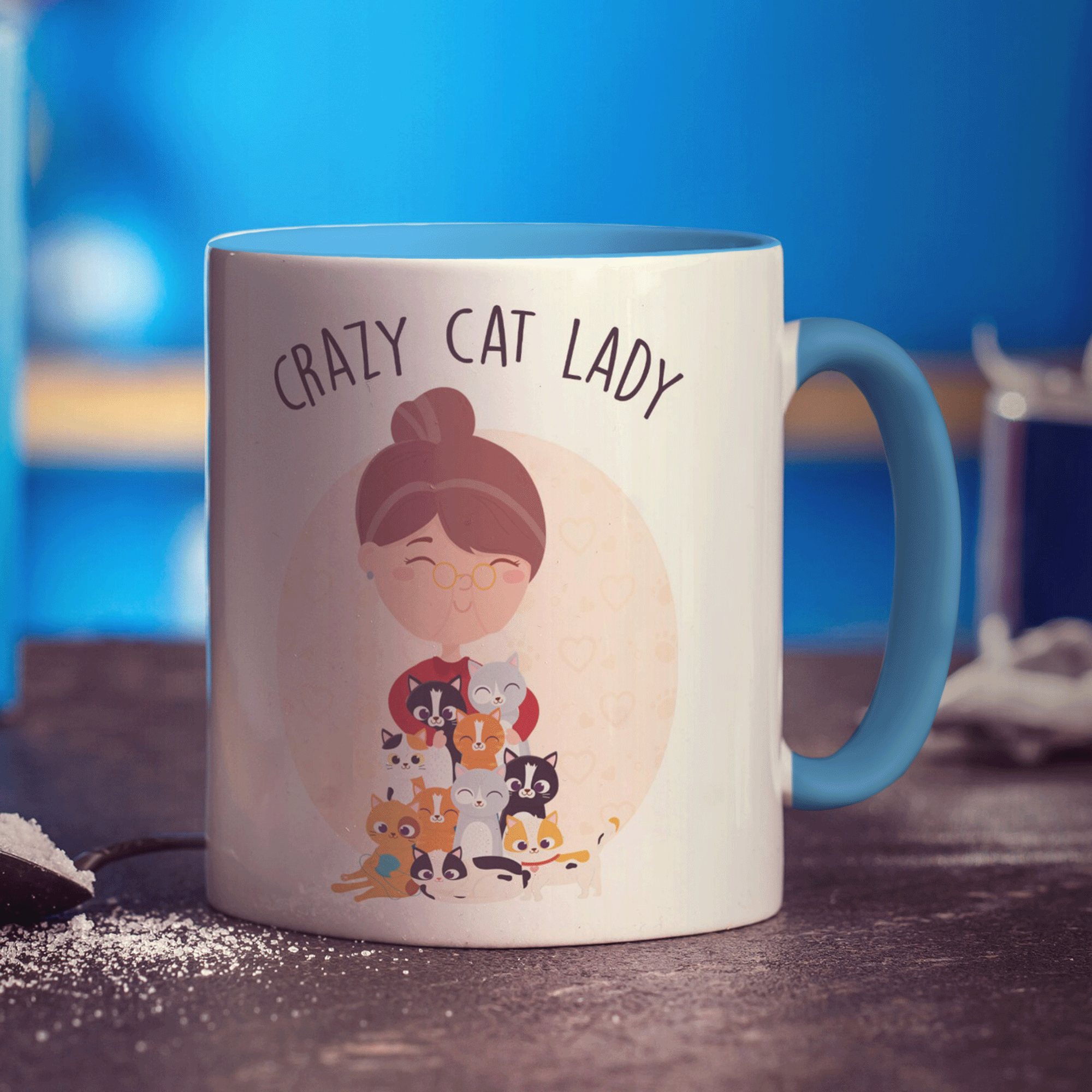Crazy Cat Lady Mug