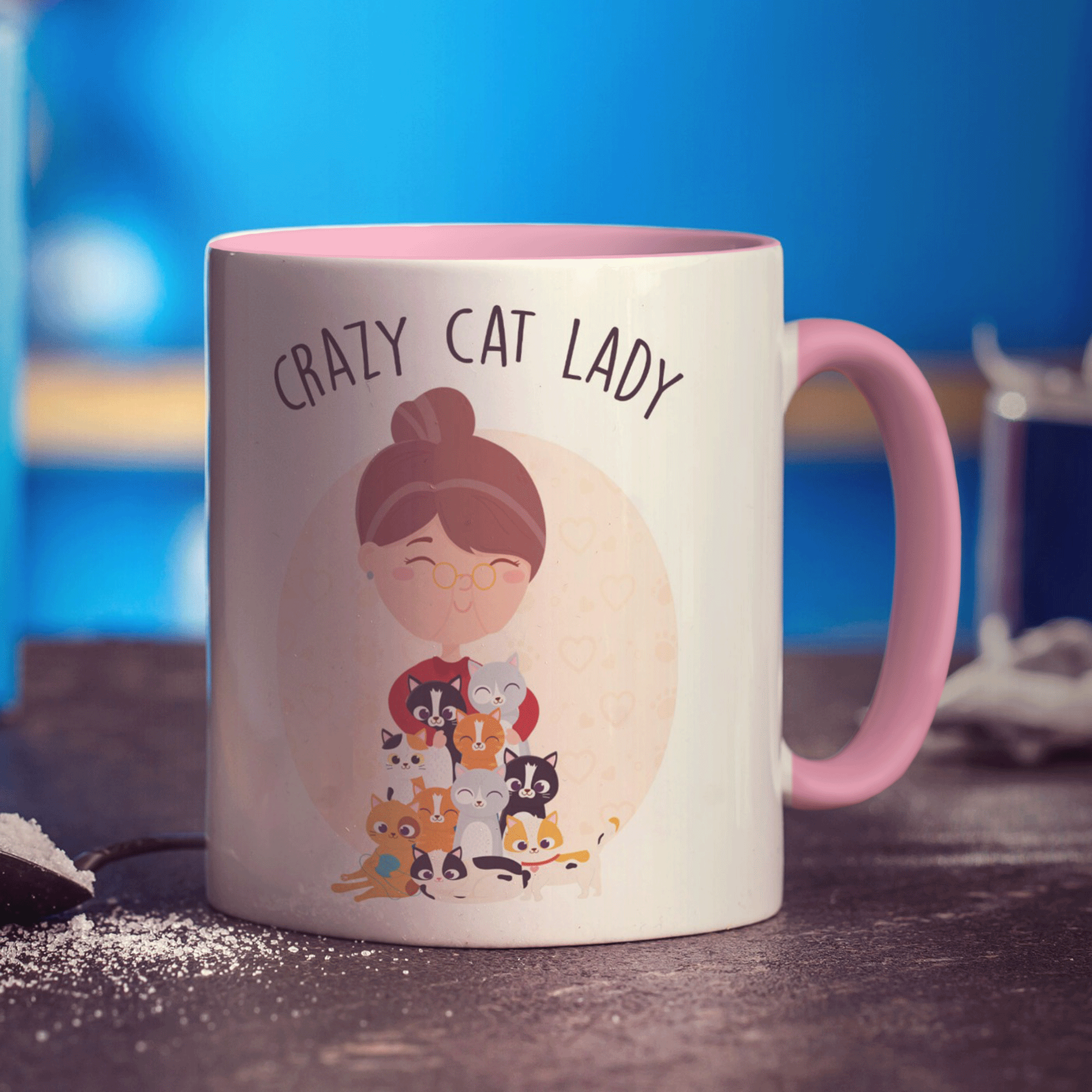 Crazy Cat Lady Mug