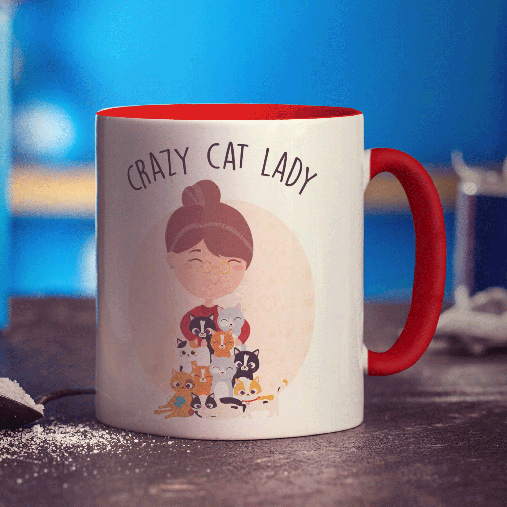 Crazy Cat Lady Mug