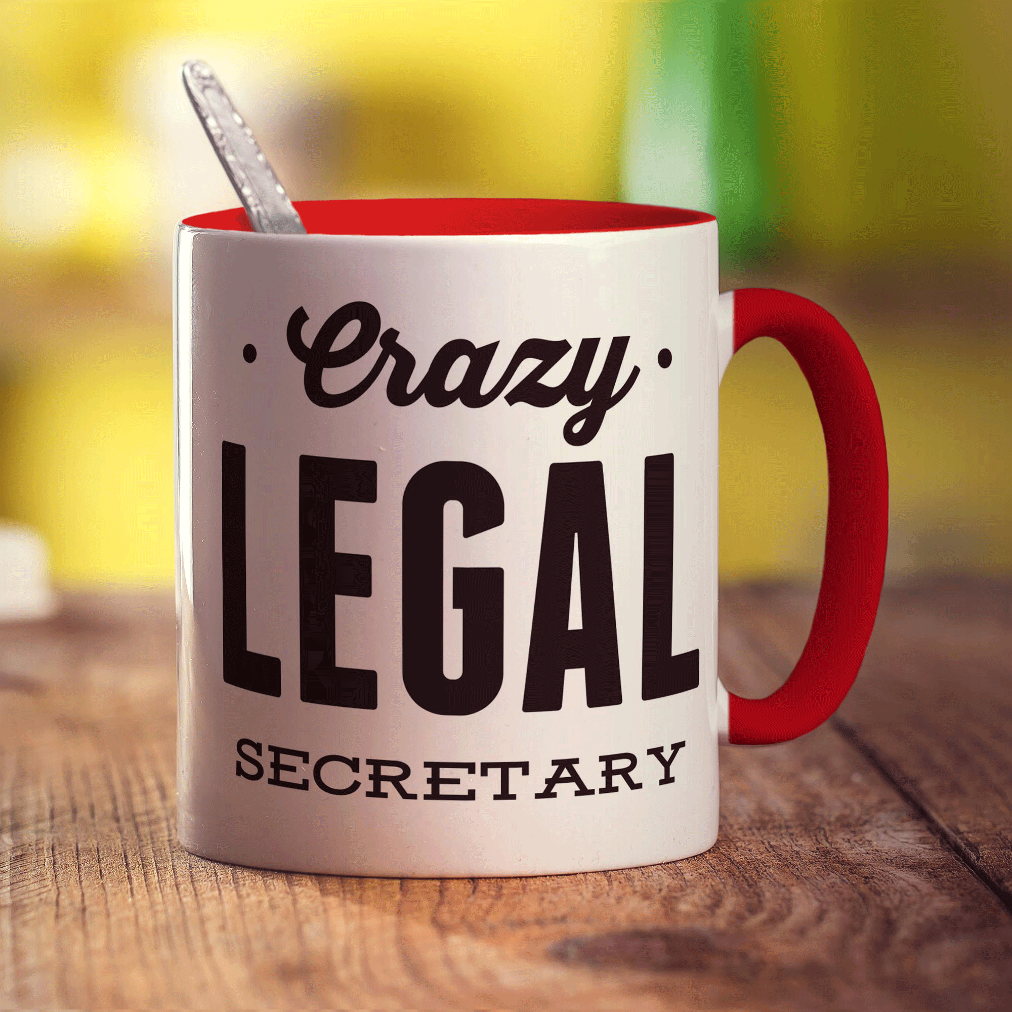 Crazy Legal Secretary Mug