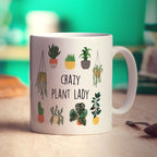 Crazy Plant Lady Mug - Standard 330ml (11oz) / White
