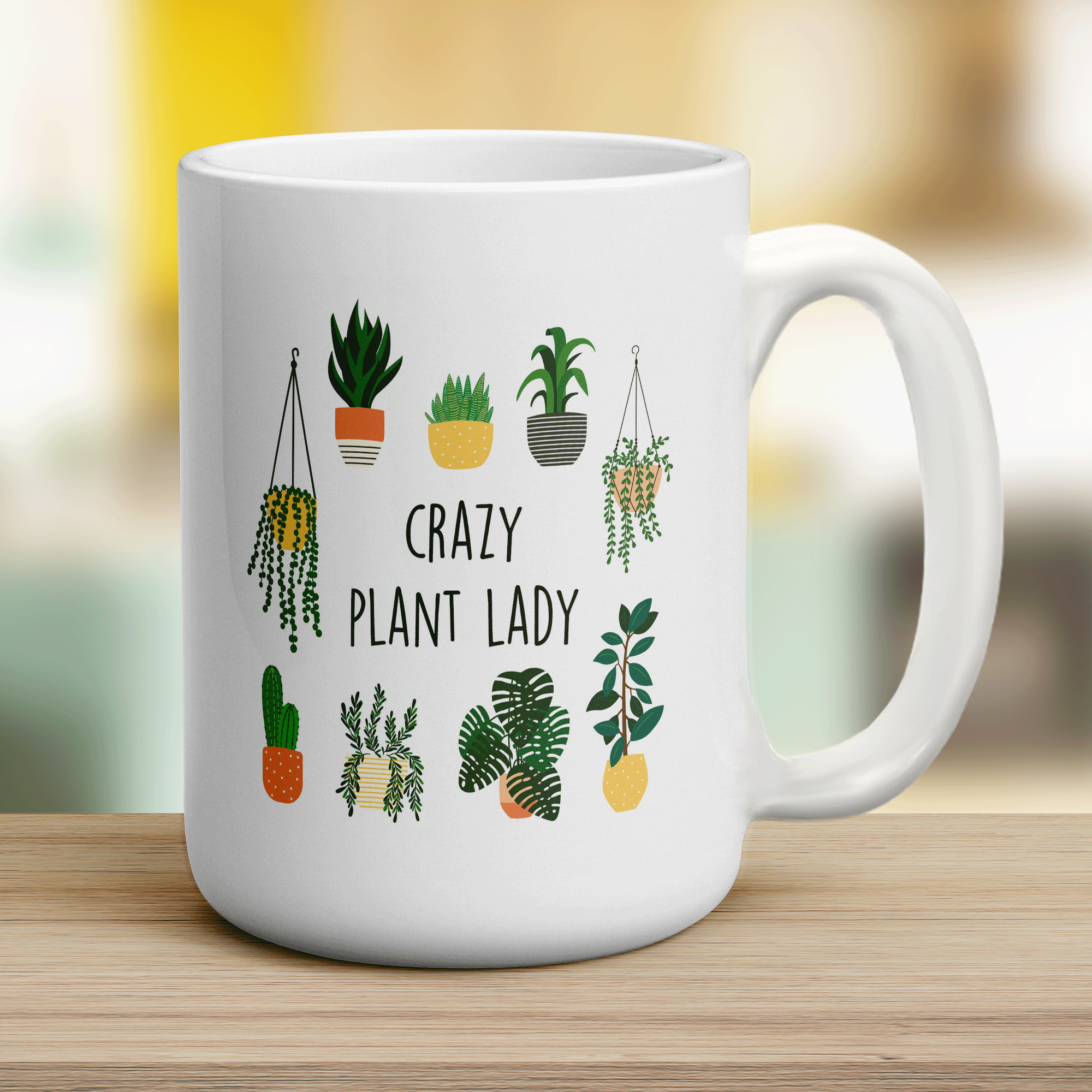 Crazy Plant Lady Mug
