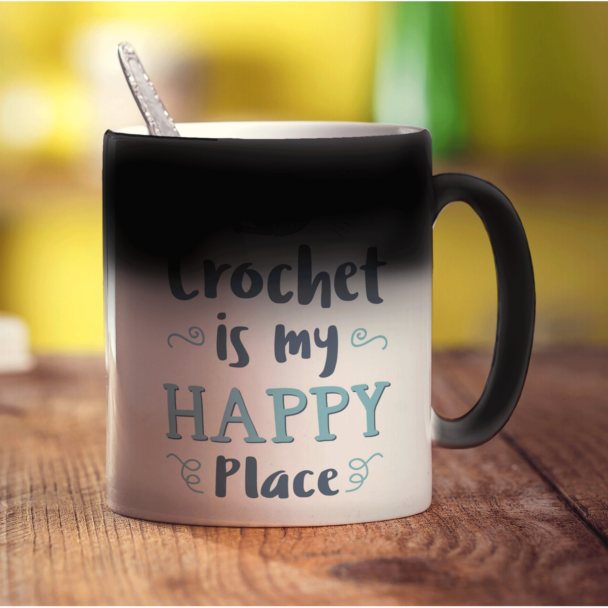 Crochet is My Happy Place Mug