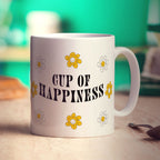 Cup of Happiness Mug - Standard 330ml (11oz) / White