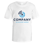 Custom Logo T-Shirt - XX Large / White