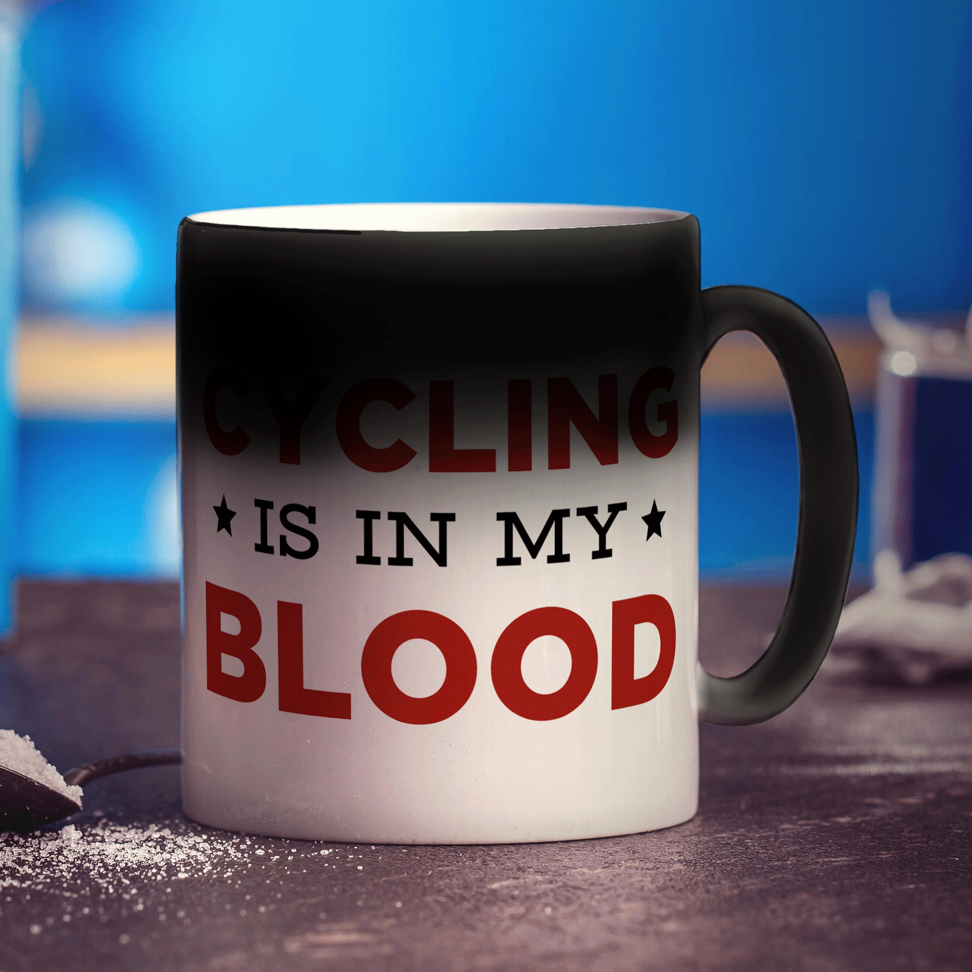 Cycling is in my Blood Mug