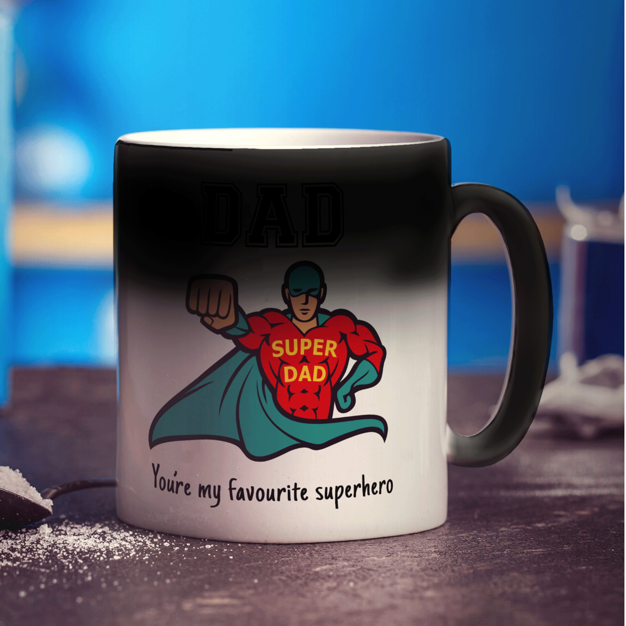 Dad You're My Favourite Superhero Mug